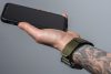FORCELL F-DESIGN FA02 nylon magnetic strap for APPLE Watch 42 / 44 / 45 / 49 mm olive green