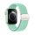 CELL F-DESIGN FA02 nylon mágneses szíj APPLE Watch 38 / 40 / 41 mm pistachio