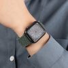 CELL F-DESIGN FA02 nylon mágneses szíj APPLE Watch 38 / 40 / 41 mm olívazöld