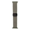 CELL F-DESIGN FA02 nylon mágneses szíj APPLE Watch 38 / 40 / 41 mm olívazöld