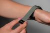 CELL F-DESIGN FA02 nylon mágneses szíj APPLE Watch 38 / 40 / 41 mm olívazöld