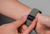 CELL F-DESIGN FA02 nylon mágneses szíj APPLE Watch 38 / 40 / 41 mm olívazöld