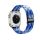 CELL F-DESIGN FA04 márvány mintás gyanta szíj APPLE Watch 38 / 40 / 41 mm kék