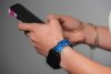 CELL F-DESIGN FA04 márvány mintás gyanta szíj APPLE Watch 38 / 40 / 41 mm kék