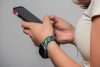 CELL F-DESIGN FA04 márvány mintás műgyanta szíj APPLE Watch 38 / 40 / 41 mm zöld