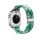 CELL F-DESIGN FA04 márvány textúrájú műgyanta szíj APPLE Watch 42 / 44 / 45 / 49 mm zöld