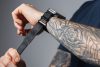 CELL F-DESIGN FA05 nejlonszíj APPLE Watch 42 / 44 / 45 / 49 mm fekete