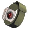 CELL F-DESIGN FA05 nylon szíj APPLE Watch 42 / 44 / 45 / 49 mm-hez, zöld
