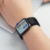 CELL F-DESIGN FA05 nejlonszíj APPLE Watch 38 / 40 / 41 mm feketében
