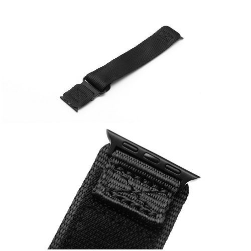 CELL F-DESIGN FA05 nejlonszíj APPLE Watch 38 / 40 / 41 mm feketében