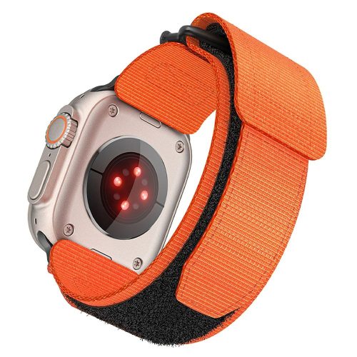 CELL F-DESIGN FA05 nejlon szíj APPLE Watch 38 / 40 / 41 mm-hez narancssárga