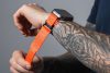 CELL F-DESIGN FA05 nejlon szíj APPLE Watch 38 / 40 / 41 mm-hez narancssárga