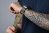 CELL F-DESIGN FA05 nylon szíj APPLE Watch 38 / 40 / 41 mm zöld