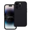 Tok SILICONE 2mm iPhone 14 Pro-hoz fekete