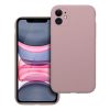 SILICONE 2mm tok IPHONE 11-hez homok rózsaszín