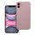 SILICONE 2mm tok IPHONE 11-hez homok rózsaszín