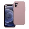 Tok SILICONE 2mm IPHONE 12 készülékhez homok rózsaszín
