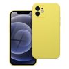 Tok SILICONE 2mm  IPHONE 12 citrom