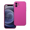 Tok SILICONE 2mm IPHONE 12-höz rózsaszín