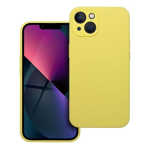 Tok SILICONE 2mm  IPHONE 13 lemon