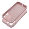 Tok SILICONE 2mm IPHONE 14-hez homok rózsaszín