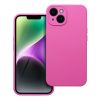 Tok SILICONE 2mm IPHONE 14-hez rózsaszín