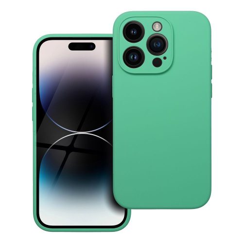Tok SILICONE 2mm  IPHONE 14 Pro mint