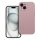 Tok SILICONE 2mm IPHONE 15-höz homok rózsaszín