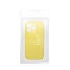 Tok SILICONE 2mm  IPHONE 15 citromsárga