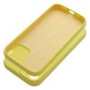 Tok SILICONE 2mm  IPHONE 15 citromsárga