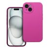 SILICONE 2mm tok IPHONE 15-höz, rózsaszín