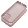Tok SILICONE 2mm  IPHONE 15 Pro Max homok rózsaszín