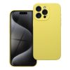 Tok SILICONE 2mm  IPHONE 15 Pro Max lemon