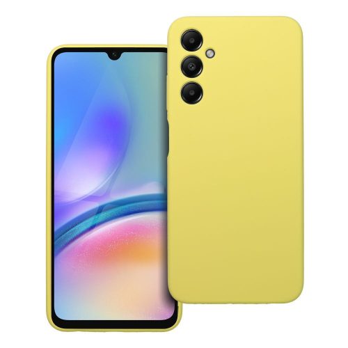 Tok SILICONE 2mm SAMSUNG A05S-hez citromsárga