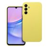 Tok SILICONE 2mm SAMSUNG A15 5G / A15 4G készülékhez citrom színben