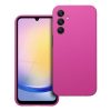 Tok SILICONE 2mm SAMSUNG A25 5G készülékhez rózsaszín