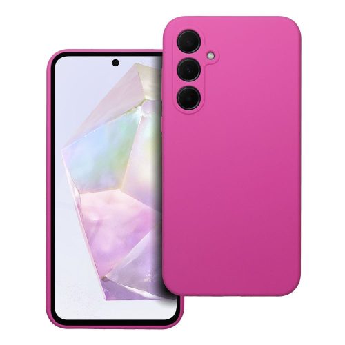 Tok SILICONE 2mm SAMSUNG A35 5G-hez rózsaszín