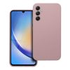 Tok SILICONE 2mm SAMSUNG A34 5G-hez homok rózsaszín