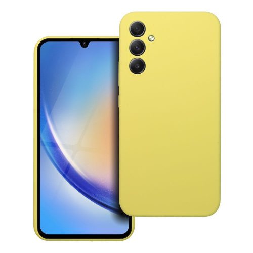 Tok SILICONE 2mm SAMSUNG A34 5G-hez citrom