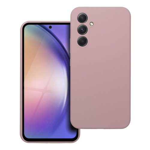 Tok SILICONE 2mm  SAMSUNG A54 5G sand rózsaszín