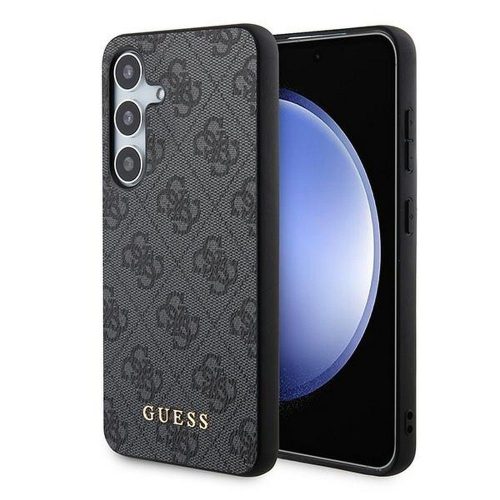 GUESS tok SAMSUNG A35 GUOHCSA35G4GFGR készülékhez (PU 4G Classic Metal Logo) fekete