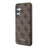 GUESS case for SAMSUNG A55 GUOHCSA55G4GFBR (PU 4G Classic Metal Logo) brown