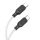 HOCO cable Type C to Type C 3A 60W X90 1 m fehér