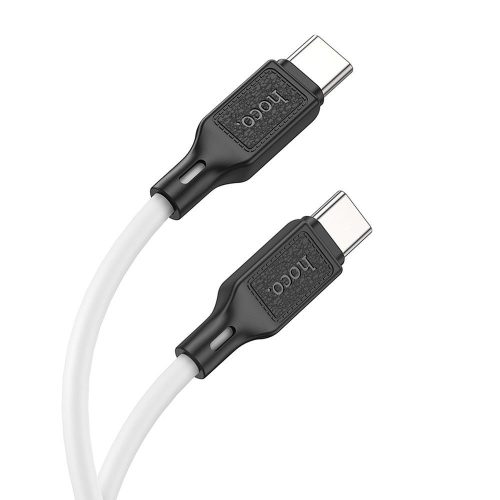 HOCO cable Type C to Type C 3A 60W X90 1 m fehér
