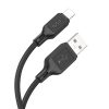 HOCO kábel USB A to Lightning 2,4A X90 1m fekete