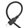 HOCO kábel USB A to Lightning 2,4A X90 1m fekete