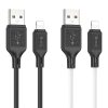 HOCO kábel USB A to Lightning 2,4A X90 1m fekete