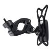 Magnetic bike phone holder PREMIUM kormányra M4S-MB3 fekete
