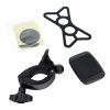 Magnetic bike phone holder PREMIUM kormányra M4S-MB3 fekete