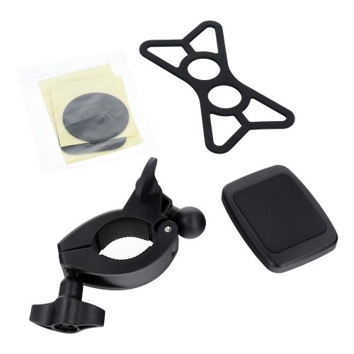 Magnetic bike phone holder PREMIUM kormányra M4S-MB3 fekete